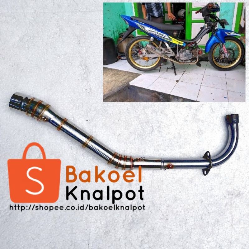 Pipa leher knalpot Roadrace/underbon d50 only