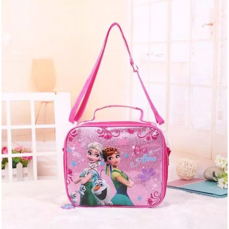 Tas Ransel selempang &amp; tas pencil frozen/tas anak