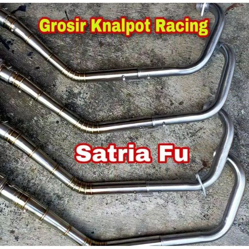 PIPA LEHER KNALPOT NGACENG / ROAD RACE SATRIA FU