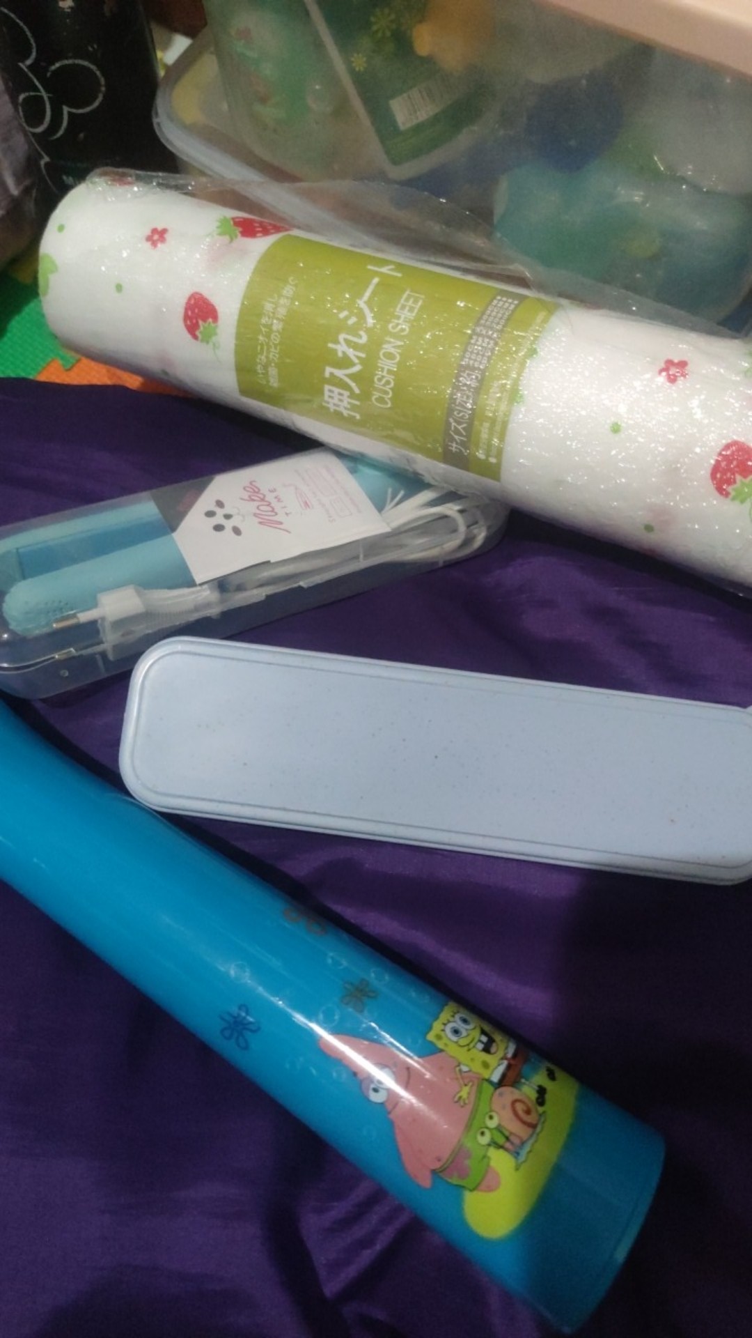 Payung Lipat / Payung Motif Bunga / Creative Rose Umbrella