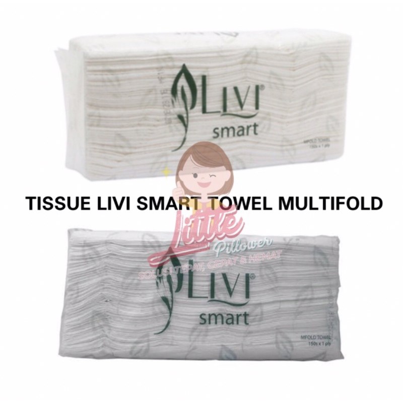 TISSUE LIVI HAND TOWEL / LIVI SMART TOWEL MULTIFOLD 150s