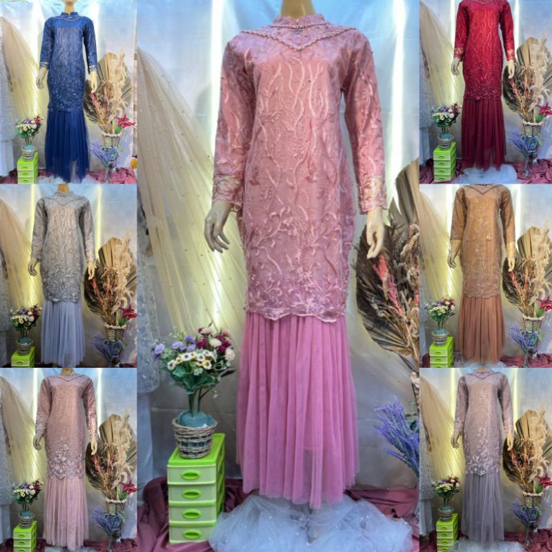 KEBAYA ORIGINAL//KEBAYA MODERN//GAMIS DUYUNG FULL PAYET//Kode KMD