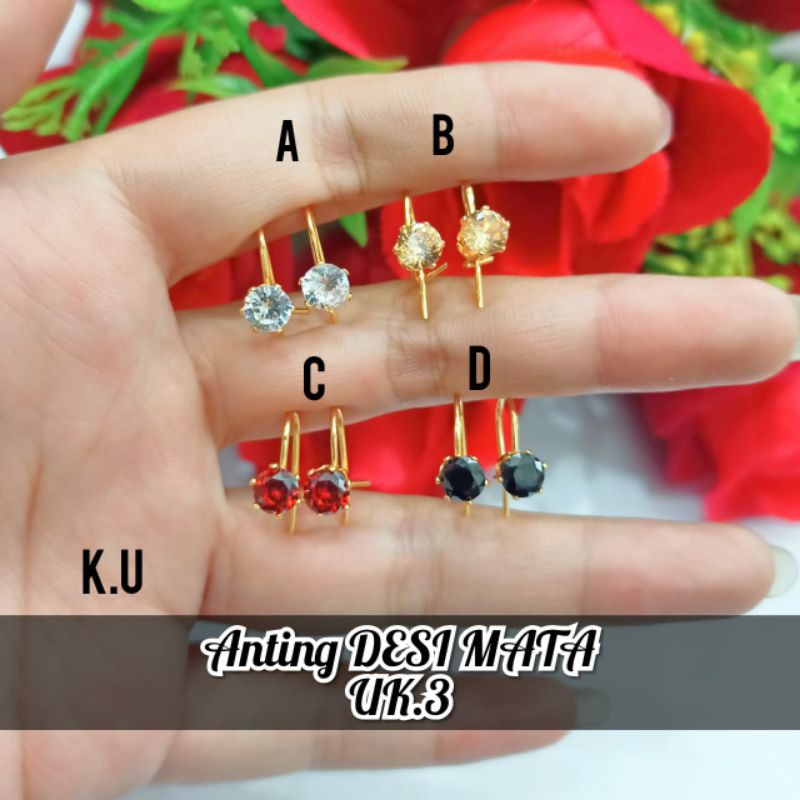 Fourfashion Anting Deasy Mata 3MM PD082