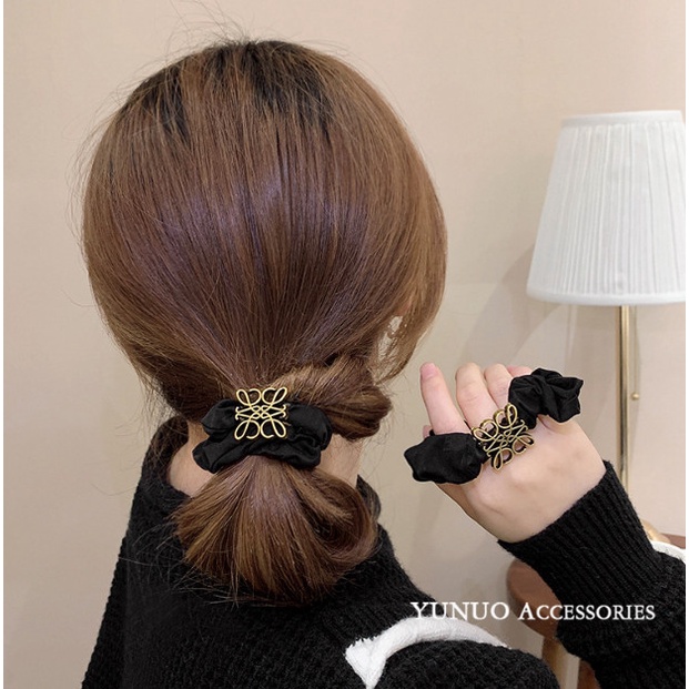 Ikat Rambut Korea Karet Rambut Elastis Stretch Scrunchies Pita Suny