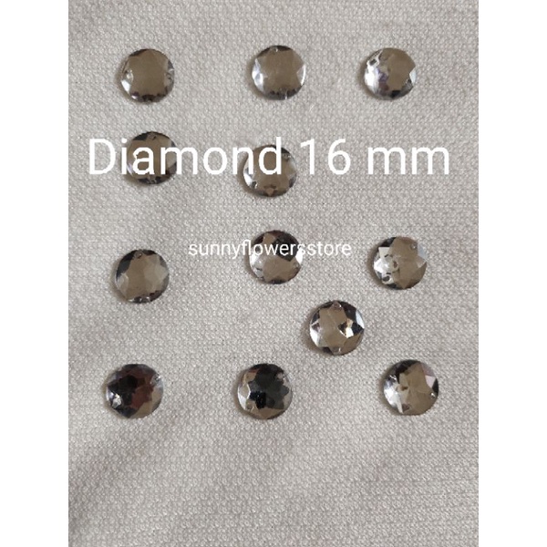 Diamond bulat 16*20 mm