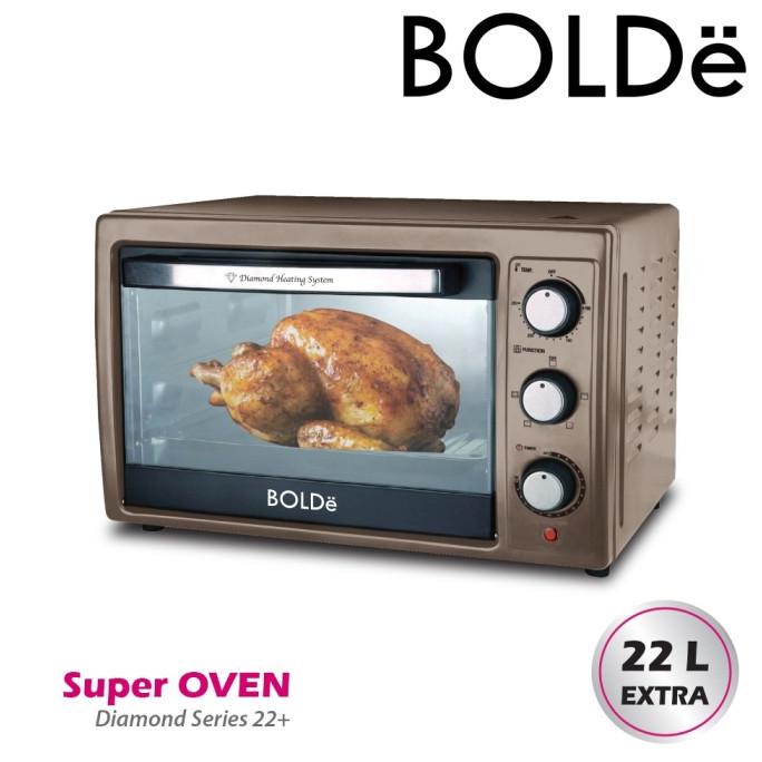 BOLDe Oven Listrik 22 Liter - SUPER OVEN DIAMOND