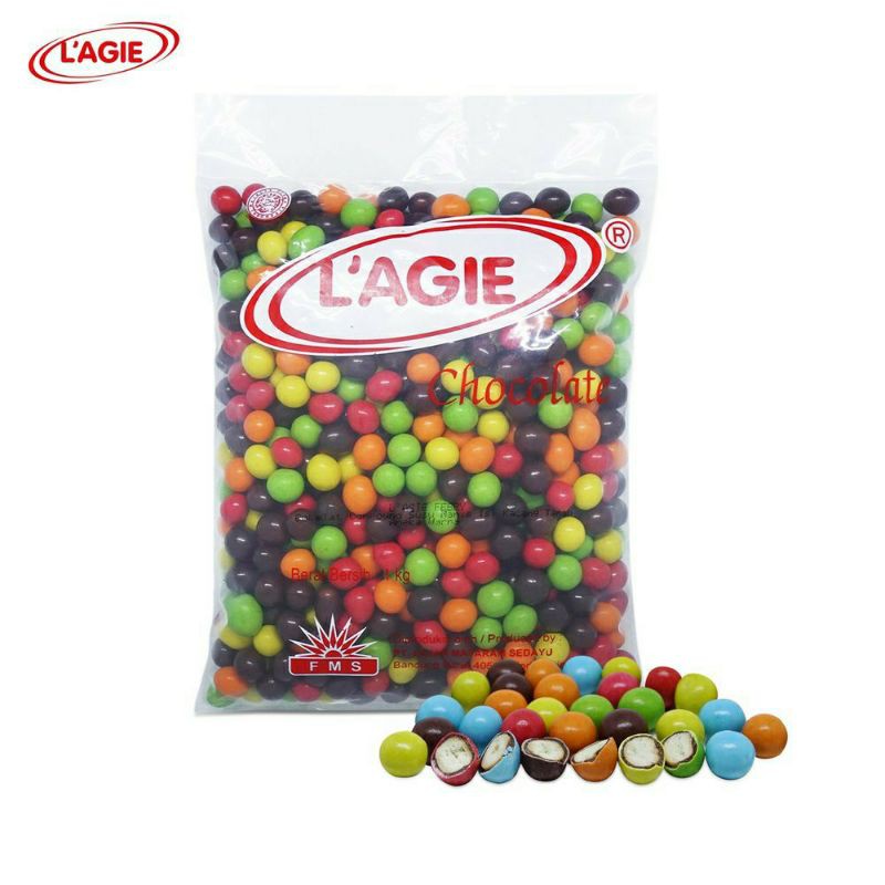 

L'agie Miniwarna/minipink, Chocoball, ChachaFebby, CoinKismis, ChocoStick, Planet 500gr & 1kg