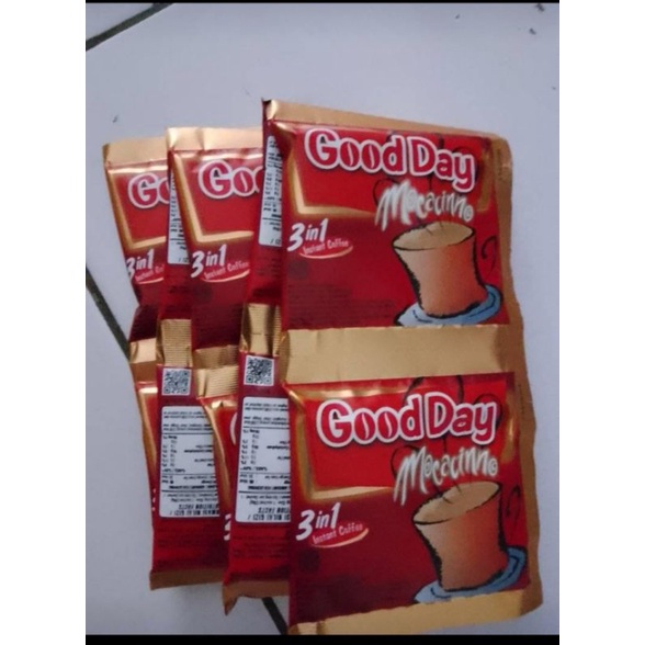 

kopi good day moccacino choconino vanilla 1 renceng 10 sachet