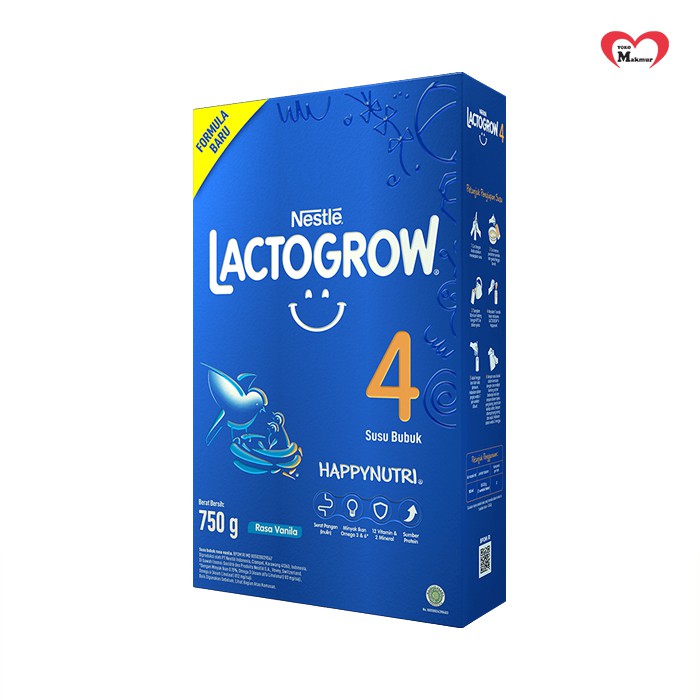 Lactogrow 4 Vanila / Madu 735gr/ Toko Makmur Online