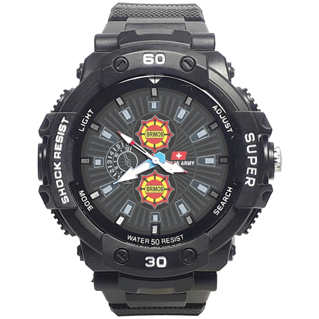 Jam Tangan  BRIMOB SPORT Bagus