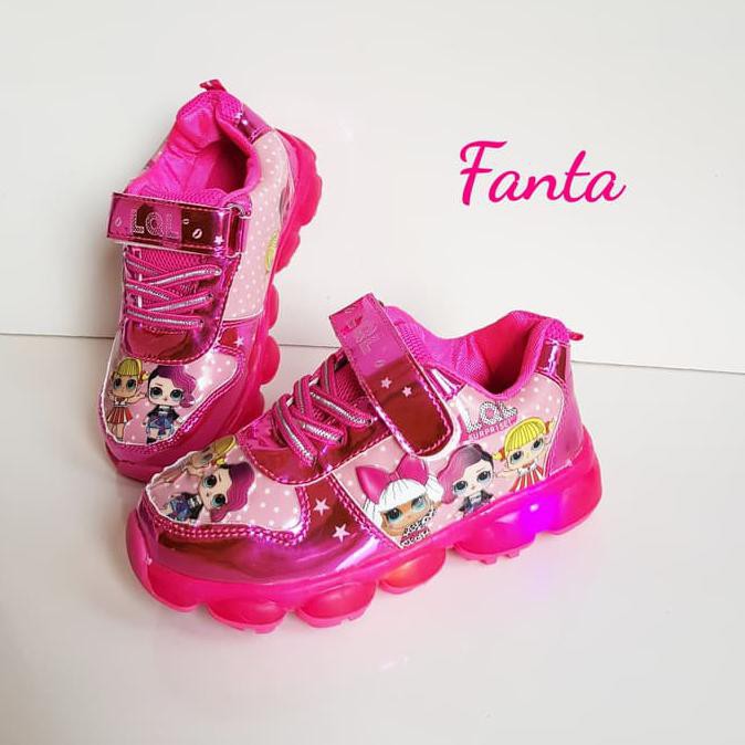 sepatu LOL led #sepatu lampu anak #sepatu frozen #sepatu anak cewek - 26