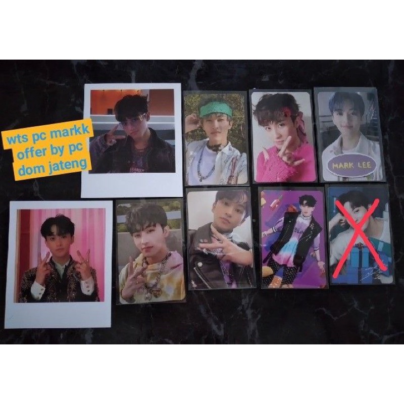 Photocard Official Mark Lee