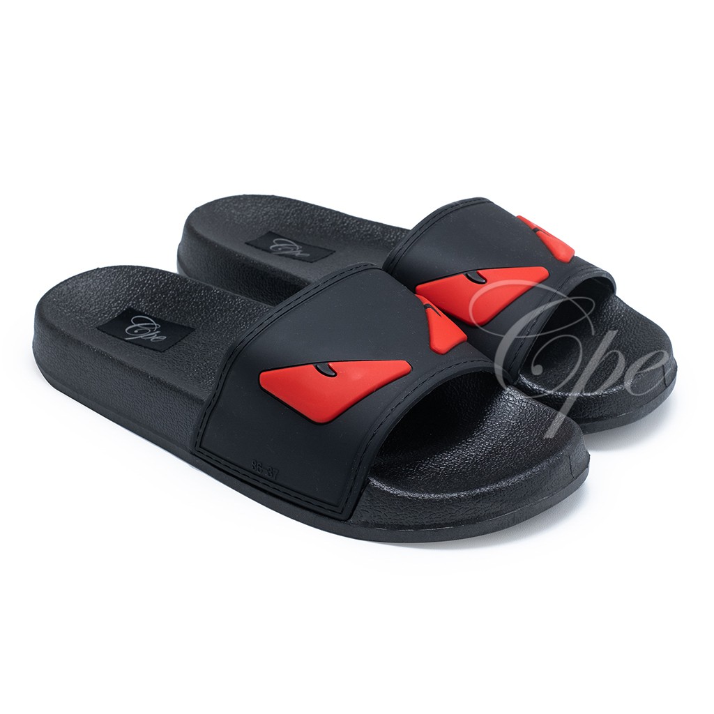 CPE SLPT 4 EYES Sandal Slip On Teplek Wanita Anak Pria  - TANPA BOX