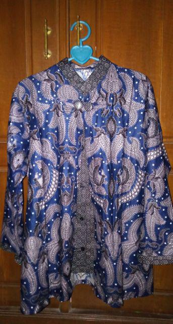 Atasan Batik Dolby Dolbi Dobby Doby Tenun Sutra Tulis Halus Katun Atbm Baron ,sarombit Atasan