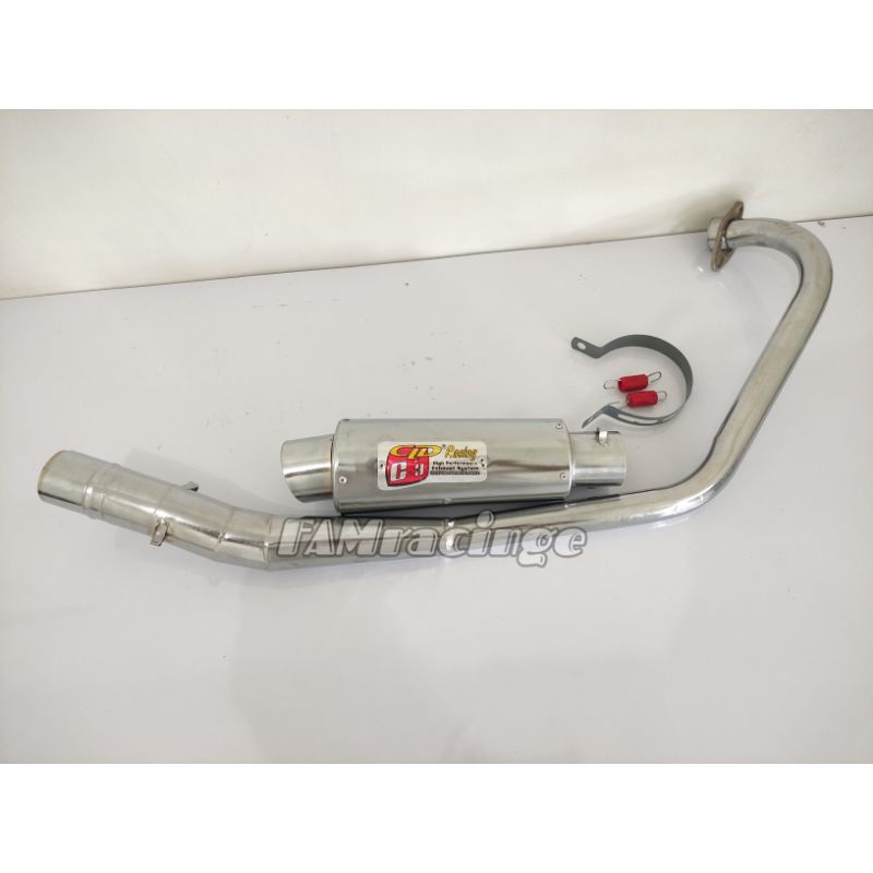 Knalpot racing cld sport untuk motor vixion new/old dan megapro, megarpo new, tander, tiger,mx king,