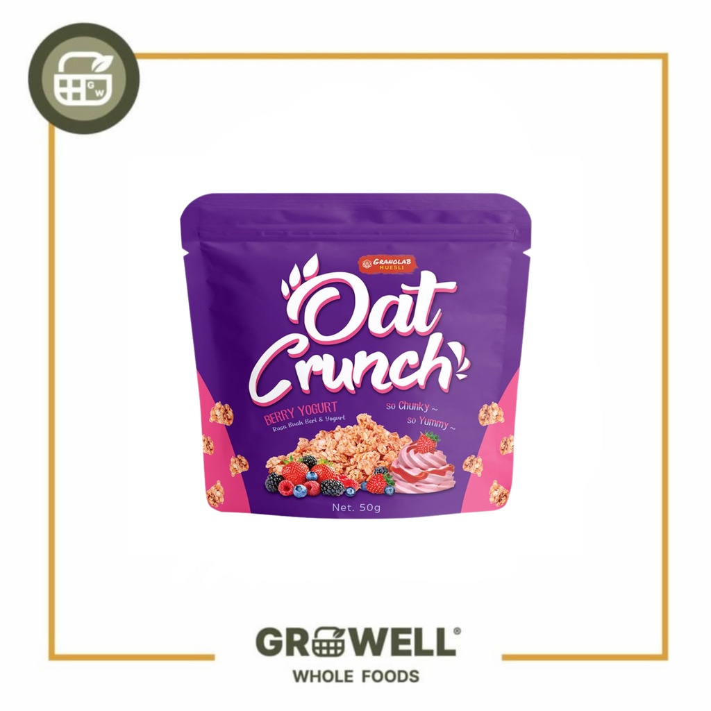 

GRANOLAB OAT CRUNCH BERRY YOGURT 50GR