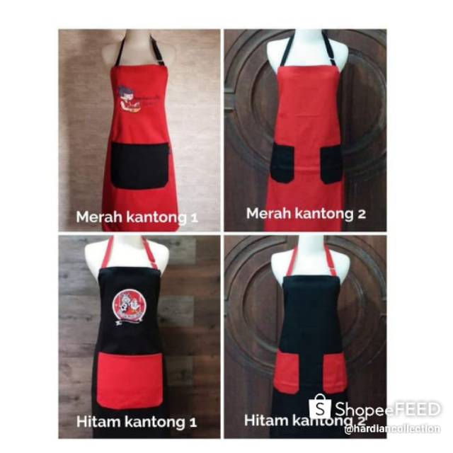 Celemek apron combination warna Celemek masaka Celemek pria wanita