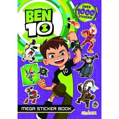 

BEN 10 MEGA STICKER WORKBOOK Original 100%