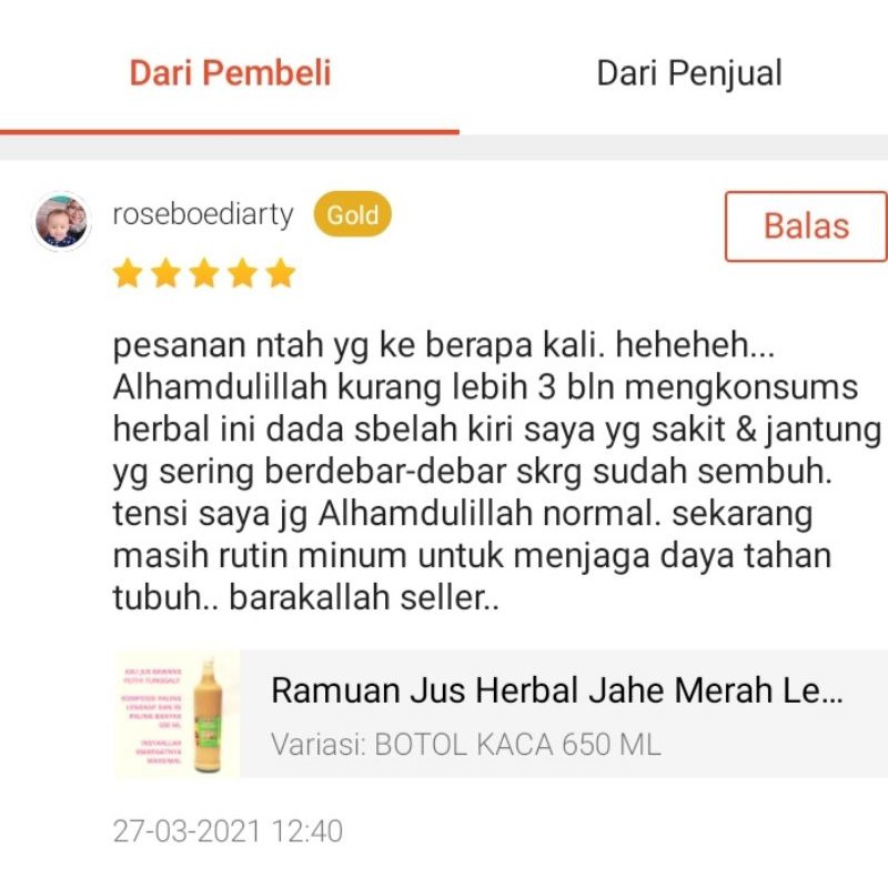 RAMUAN DIABETES (TANPA-MADU) - Jus Bawang Putih Tunggal Jahe Merah Lemon Cuka Apel Cinnamon Kayumanis - Darah Tinggi Asam Urat Kolesterol Detox Amandel Wasir Ramuan Herbal Garlic Juice Garjus 600ml