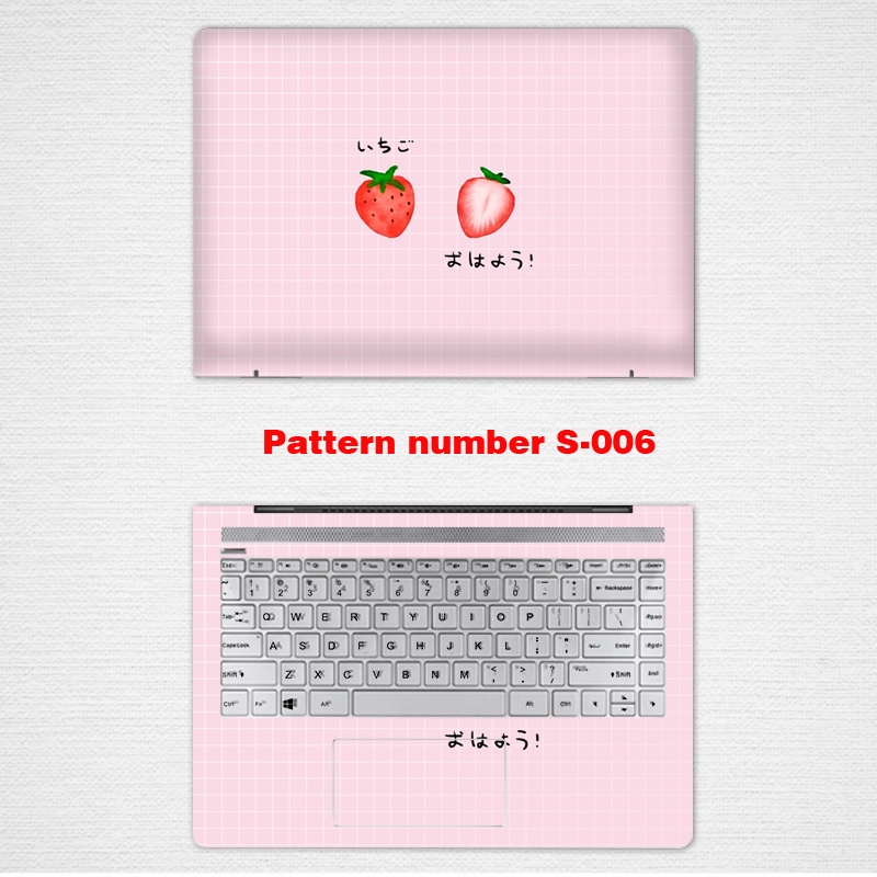 DIY Universal Laptop Stickers Computer Skin Vinyl 2 Sides Notebook Skin for 11/12/13/14Computer Sticker Huawei Matebook14s Notebook Sticker Matebook13s Huawei Matebookd14 Film Matebook B3-410 Protective Case Film Customization