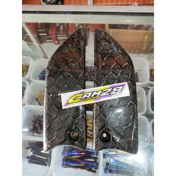 Sirip ninja victor kecil carbon kevlar