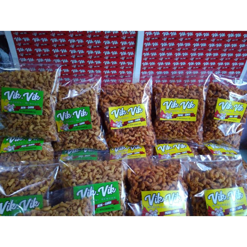 

MAKARONI BANTAT RENYAH PEDAS KHAS TASIKMALAYA UKURAN 200GRAM MINIMAL PEMBELIAN 5 PCS