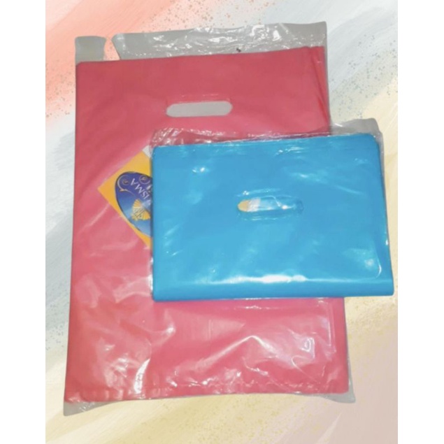 

Plastik packing olshop murah | Shoping bag plong murah isi 50
