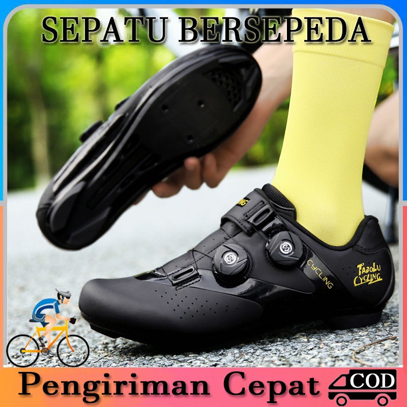 Tersedia Speed Sepatu Roadbike Sepatu Bersepeda Jalan Upline Baru Pria Sepatu Sepeda Jalan Ultraligh