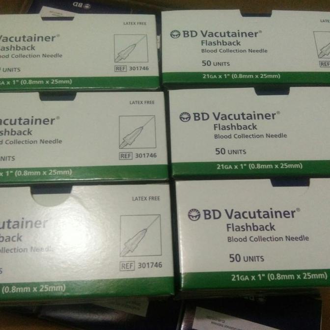 Bd Vacutainer Needle Flashback Uk 21 G