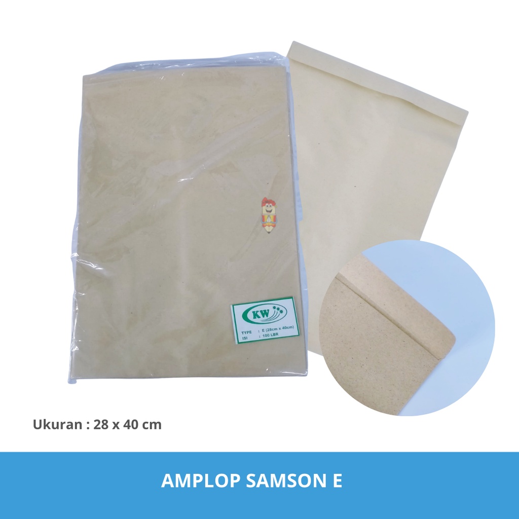 

Amplop Coklat / Amplop Samson E