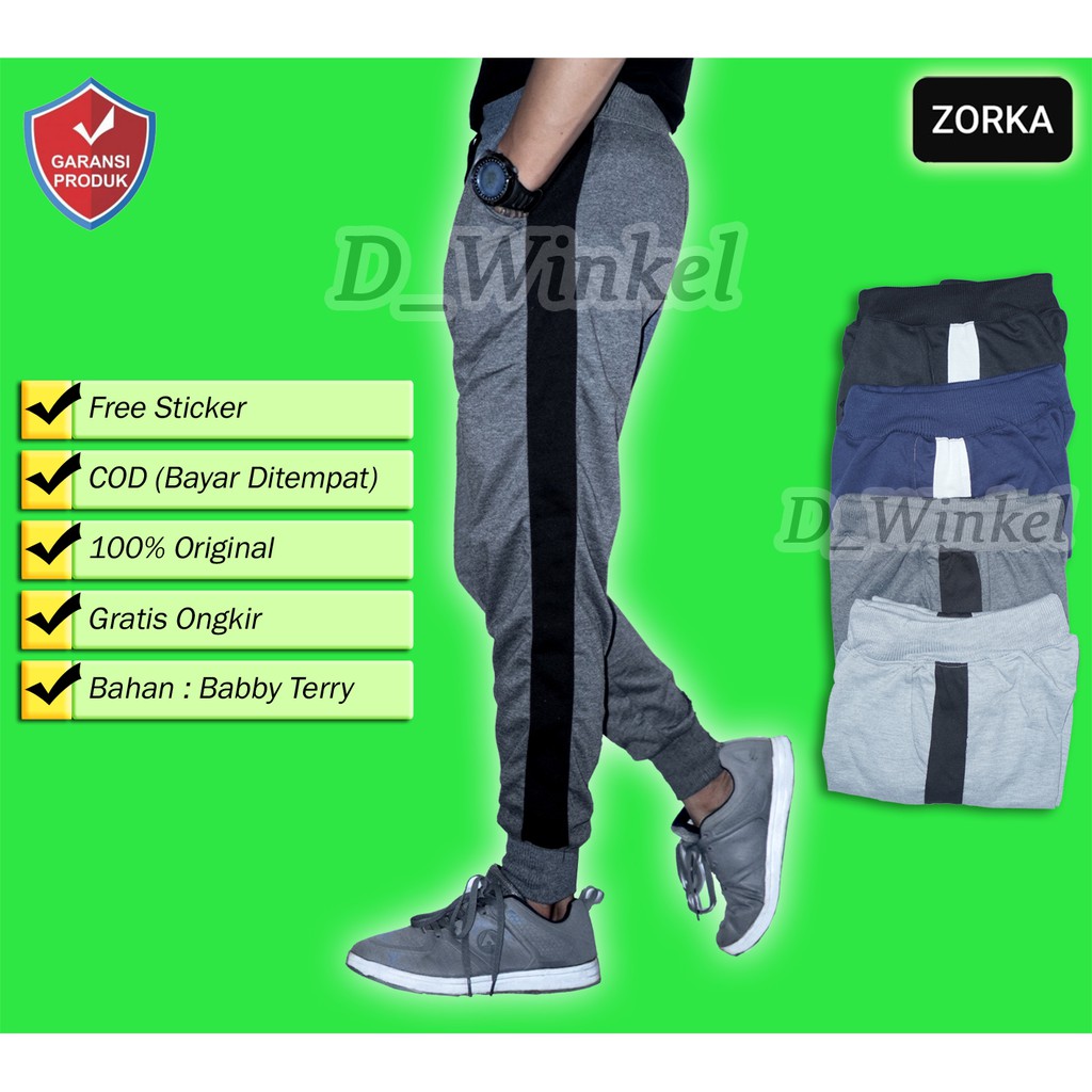 COD Celana Joger Pria ABU TUA Surfing Distro Premium Renang Pantai Training Santai Jogger Gym XXL