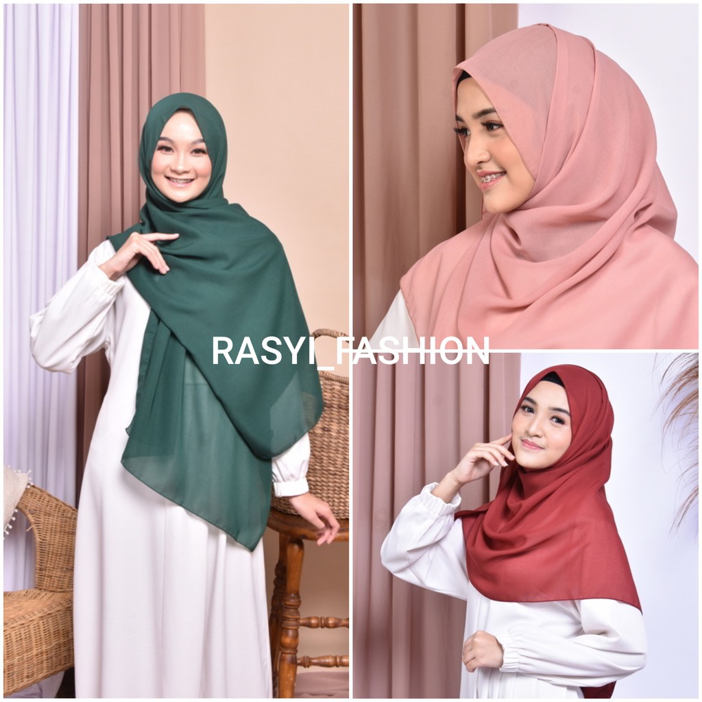 Pashmina Bella Bahan Pollycotton Premium Grade A Pasmina Pasminah Fasmina Murah