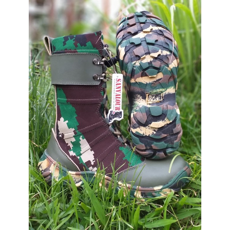 SEPATU PDL TNI NJM LAMA LORENG RAIDER MEREK SANVALOUR