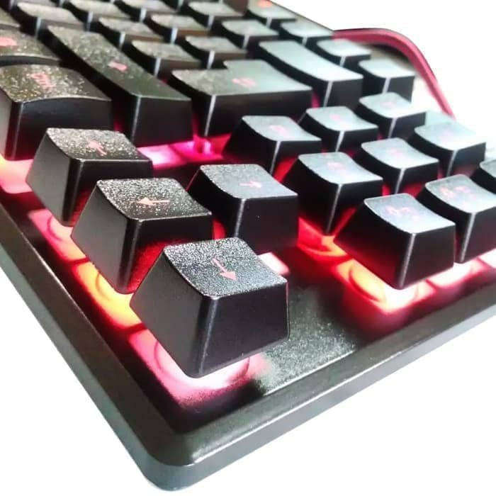 NYK keyboard gaming TKL k-01 k01 rainbow led