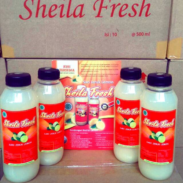 

Sari Lemon Murni SHEILA FRESH 250 ml