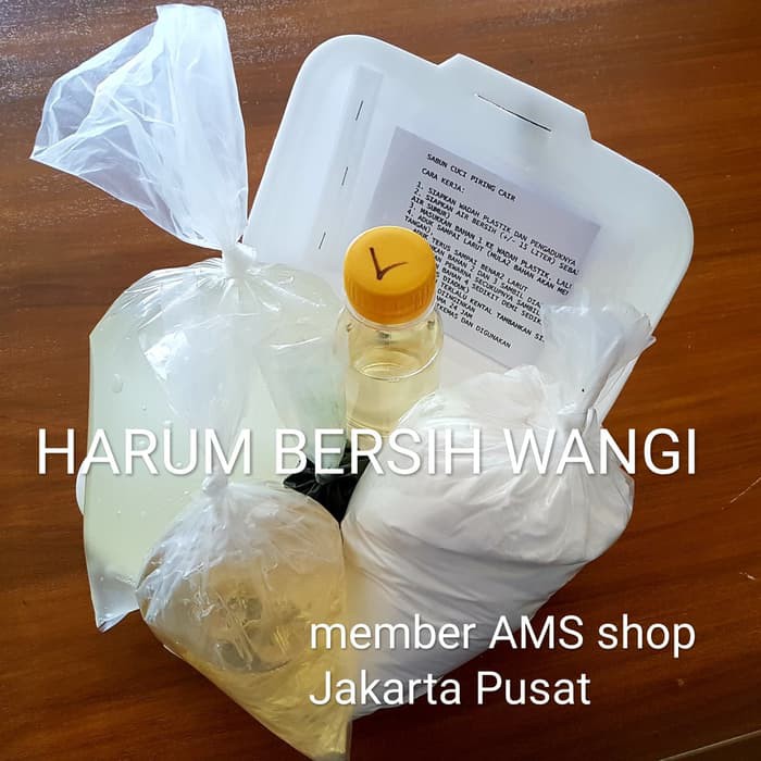 BAHAN BAKU SABUN Paket sabun cuci piring cair (ECERAN SIAP KIRIM)