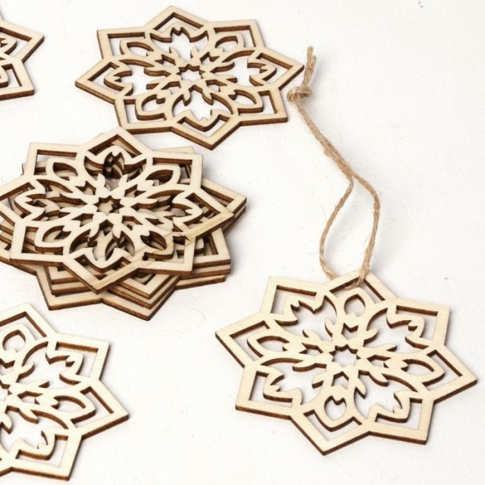 

per pcs Hang tag Dekorasi Idul Fitri kayu hampers lebaran gift