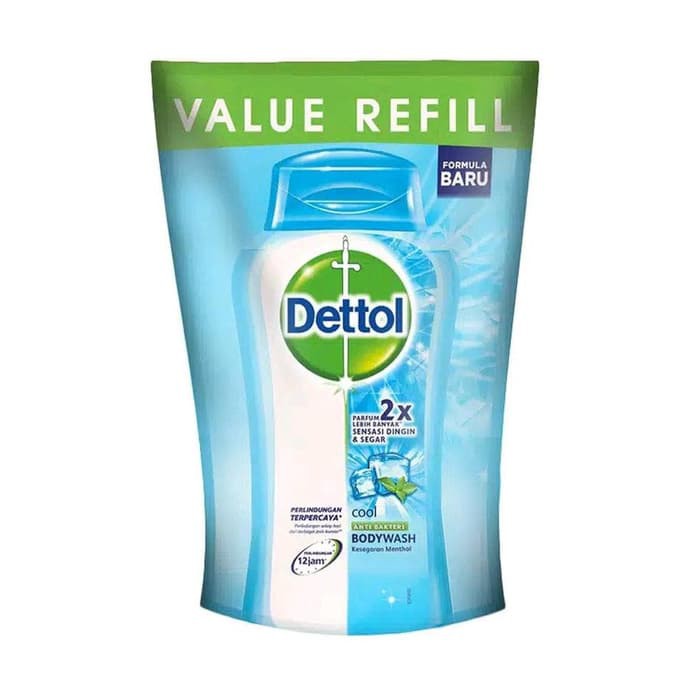 DETTOL BODY WASH COOL 410ML SABUN MANDI CAIR