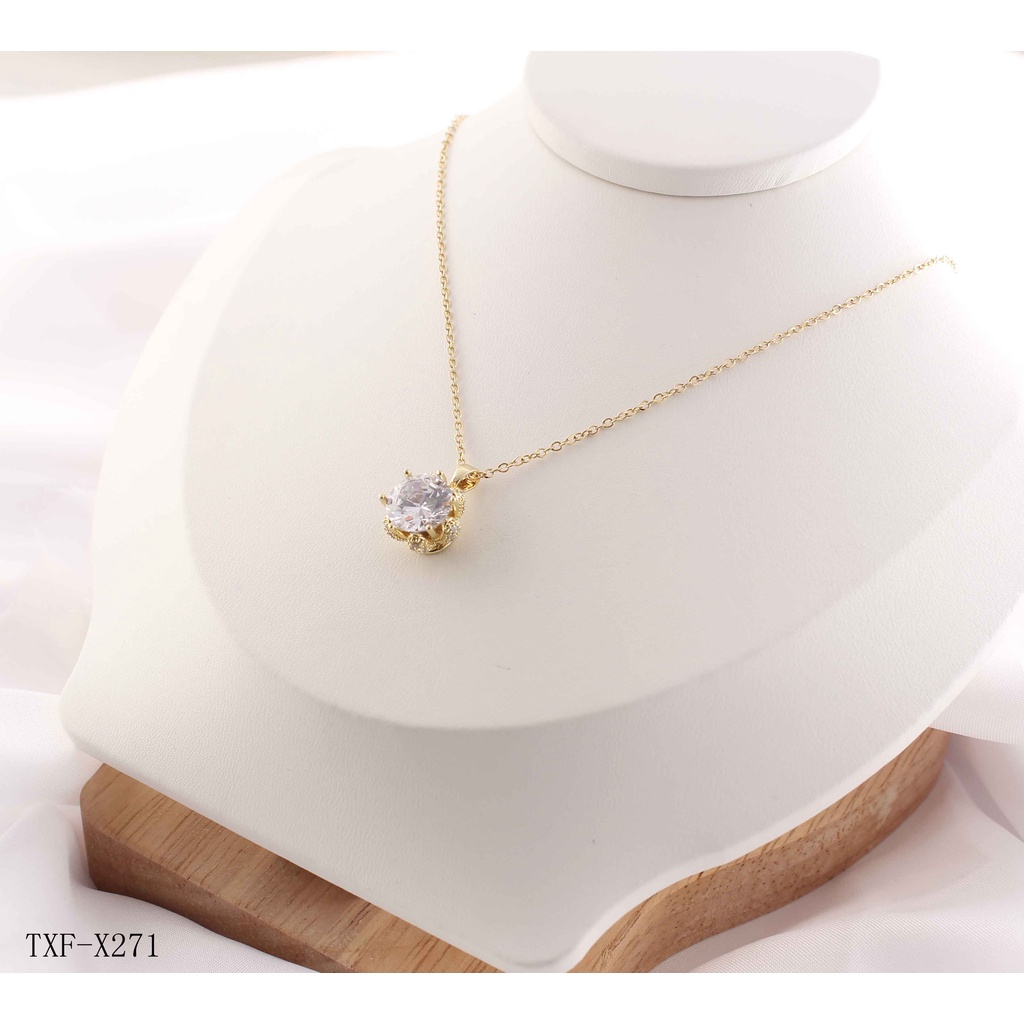 Kalung Titanium Mata Full Perhiasan Fashion 8504,192 ,271