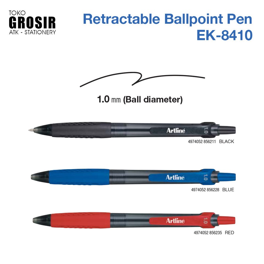 

GROSIR Ballpoint Artline Pen EK-8410