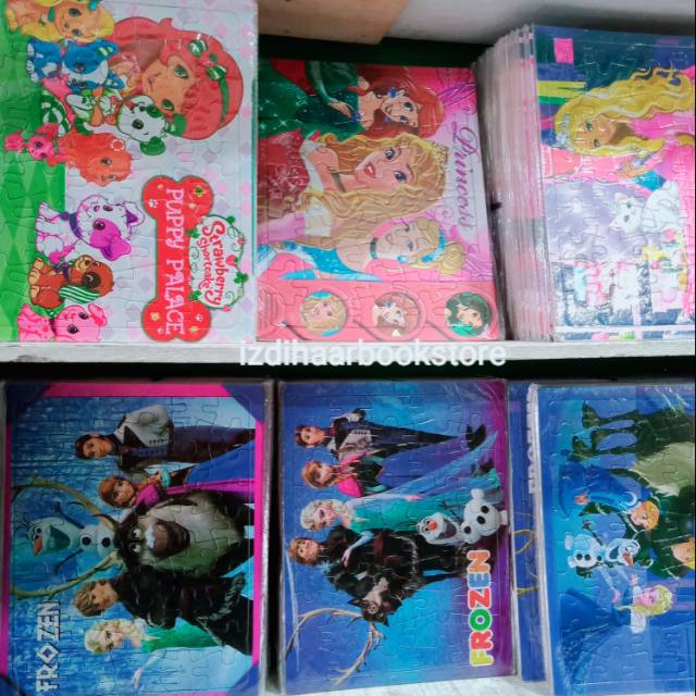 Puzzle besar Karton Daffa media