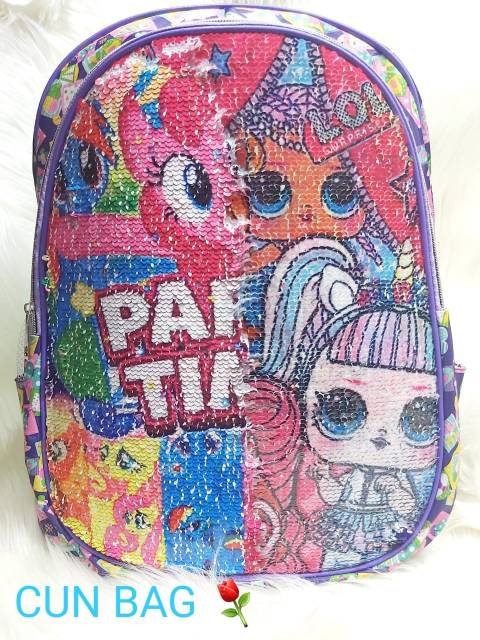 Tas anak sequen import tas anak karakter lol