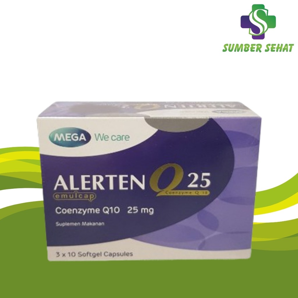 MEGA WE CARE ALERTEN Q 25 MG BOX 30 KAPSUL