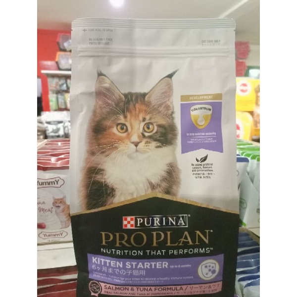 makanan kucing PROPLAN kitten starter Salmon &amp; Tuna Formula 1.5kg proplan