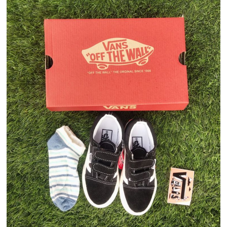 SEPATU ANAK VANS OLDSKOOL BLACK WHITE OG UKURAN 16 SAMPAI 35 PREMIUM IMPORT SEPATU ANAK LAKI LAKI SEPATU ANAK PEREMPUAN SEPATU SEKOLAH