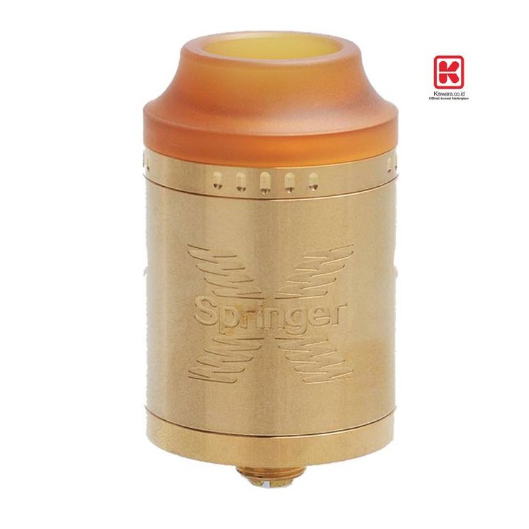 Tigertek Springer X 24 RDA Atomizer - GOLD [Clone] KiswaraBandung