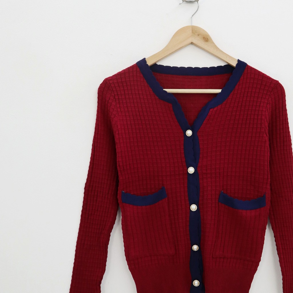 Vinci knit cardy -Thejanclothes