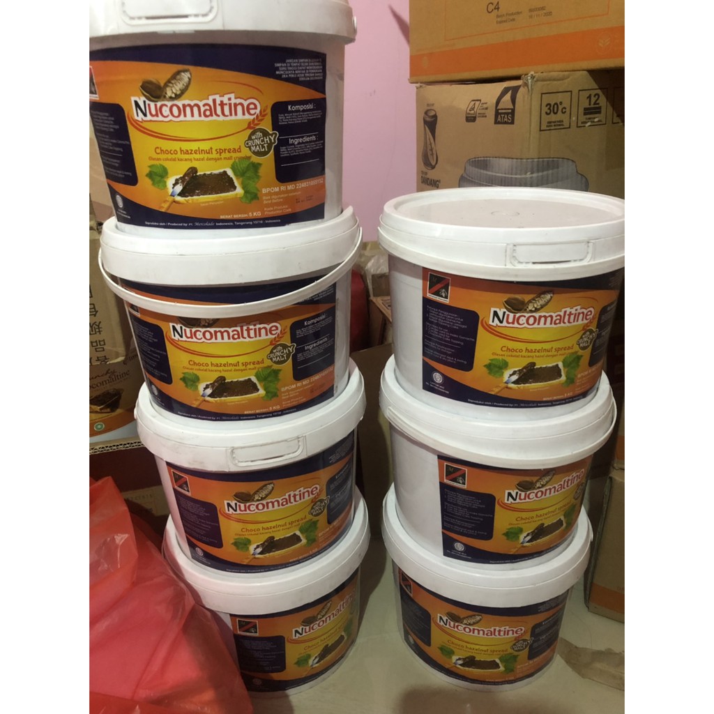 

[REPACK] OVOMALTINE 500 GR CHOCO HAZELNUT SPREAD MERK NUCOMALTINE