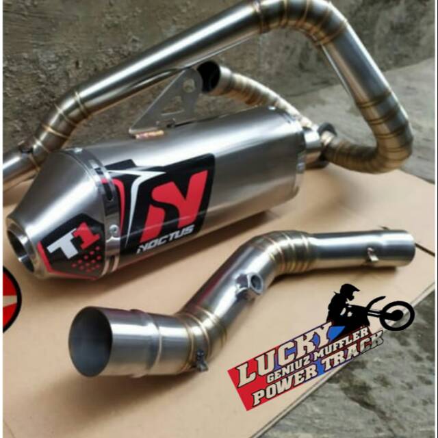 Knalpot Noctus T1 Klx230 Klx250 Crf250L Viar200 Stenlis