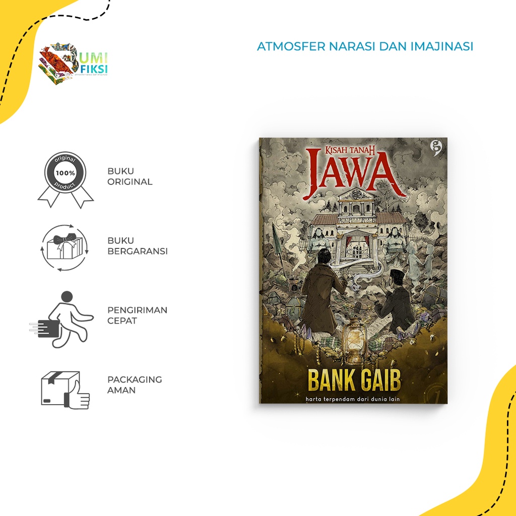 [ SALE ] KISAH TANAH JAWA : BANK GAIB - KISAH TANAH JAWA - GAGASMEDIA